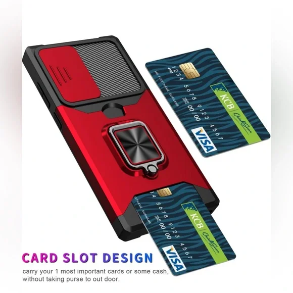 New Ysnzaq Military Grade Samsung Galaxy S22 Ultra 5G Case Navy Blue - Picture 6 of 8